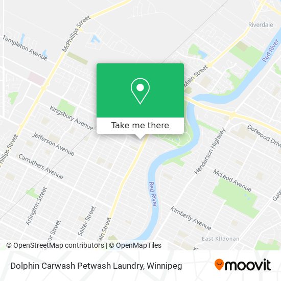 Dolphin Carwash Petwash Laundry map