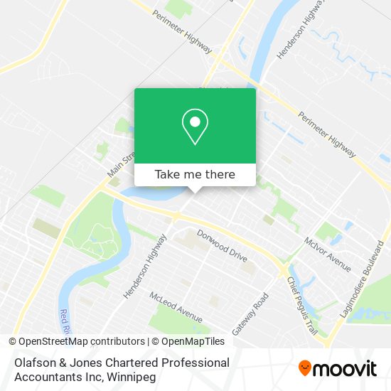 Olafson & Jones Chartered Professional Accountants Inc map