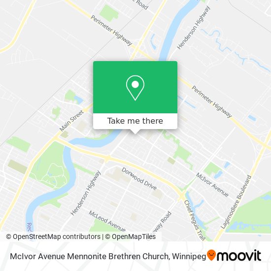 McIvor Avenue Mennonite Brethren Church plan