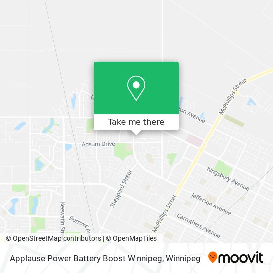 Applause Power Battery Boost Winnipeg plan