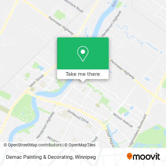 Demac Painting & Decorating map