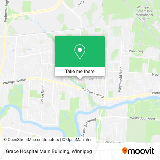 Grace Hospital Main Building map