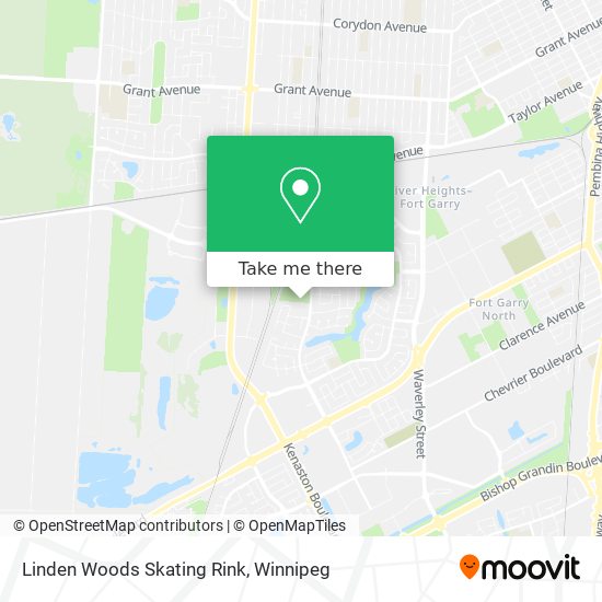 Linden Woods Skating Rink plan