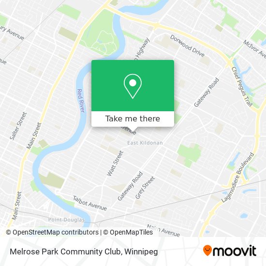 Melrose Park Community Club plan
