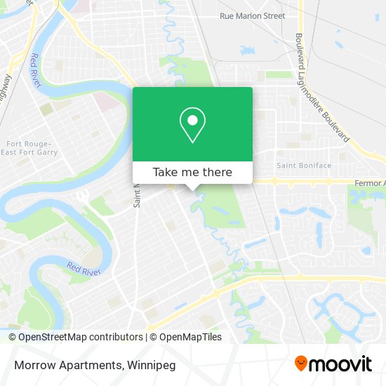 Morrow Apartments map