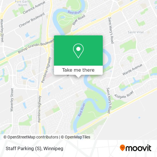 Staff Parking map