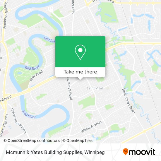 Mcmunn & Yates Building Supplies map