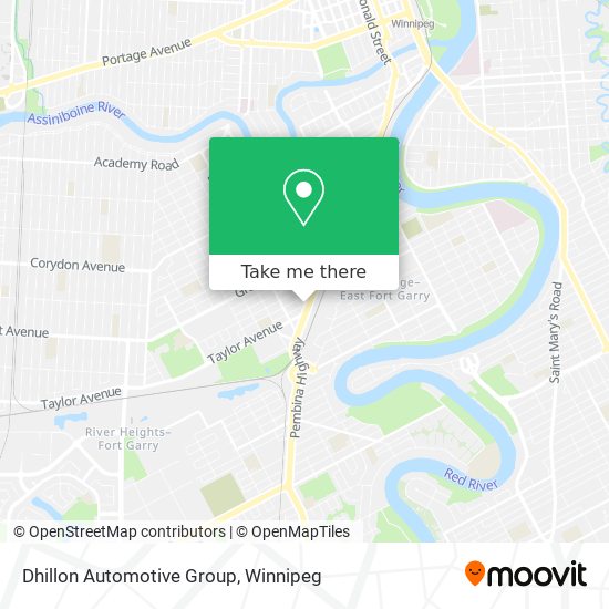 Dhillon Automotive Group map