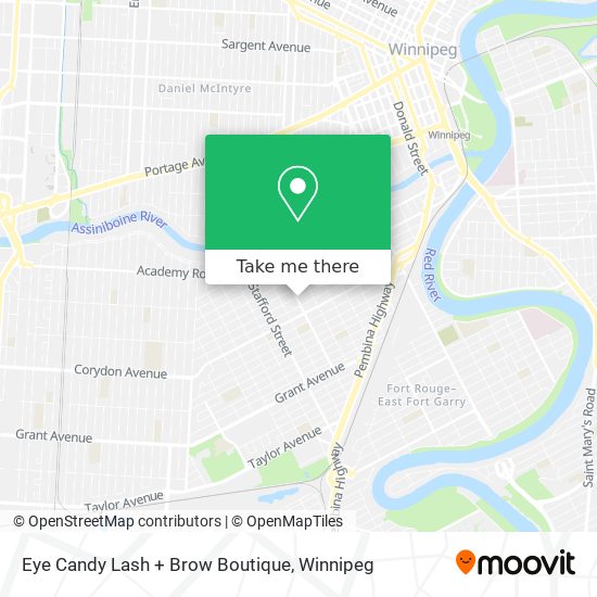 Eye Candy Lash + Brow Boutique map