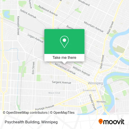 Psychealth Building map