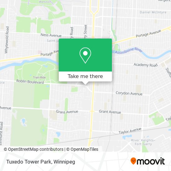 Tuxedo Tower Park map