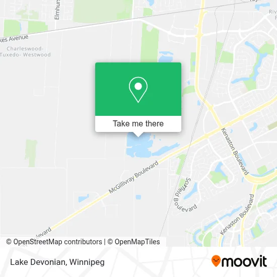 Lake Devonian map