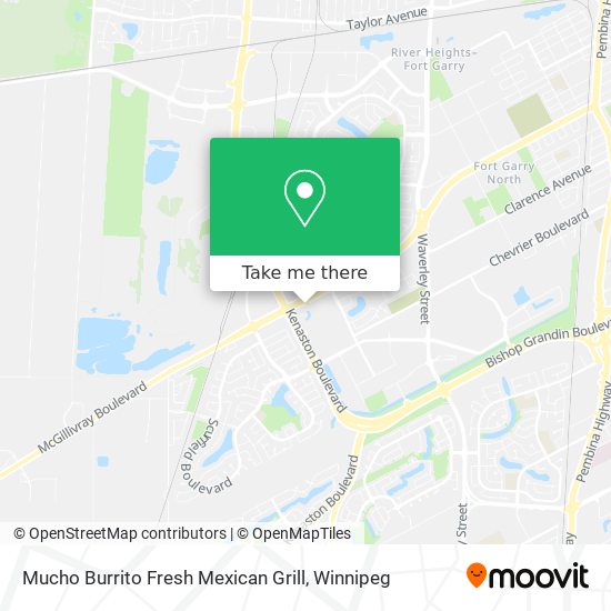 Mucho Burrito Fresh Mexican Grill map