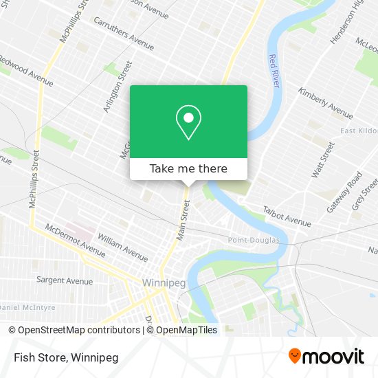 Fish Store map