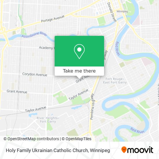 Holy Family Ukrainian Catholic Church map