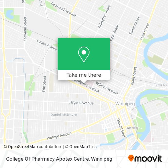 College Of Pharmacy Apotex Centre map