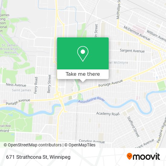 671 Strathcona St map