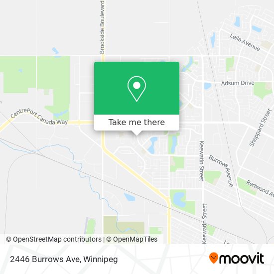 2446 Burrows Ave plan