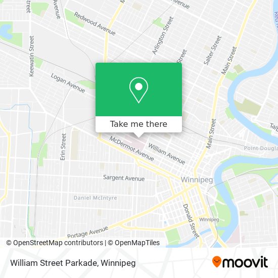 William Street Parkade map