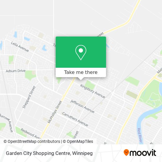 Garden City Shopping Centre map