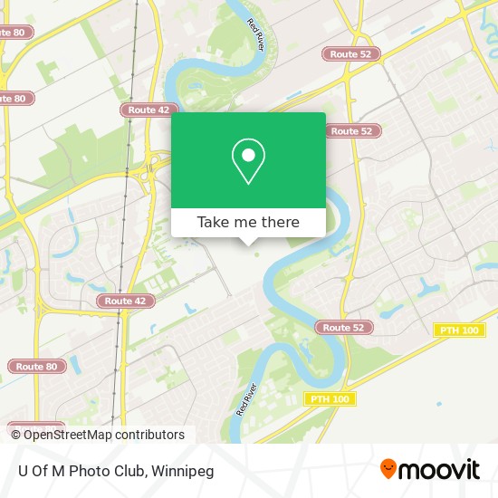 U Of M Photo Club map