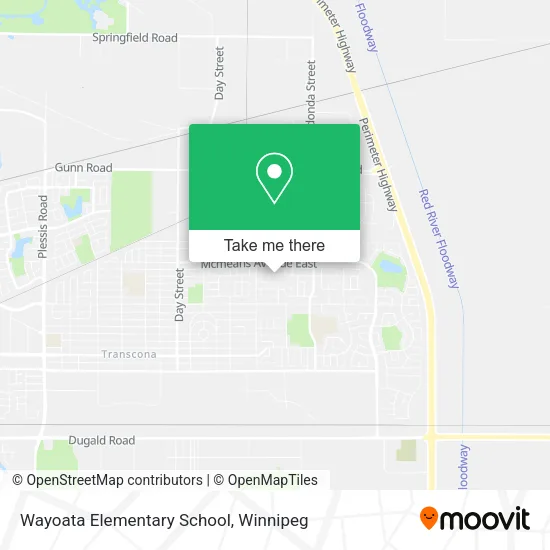 Wayoata Elementary School map