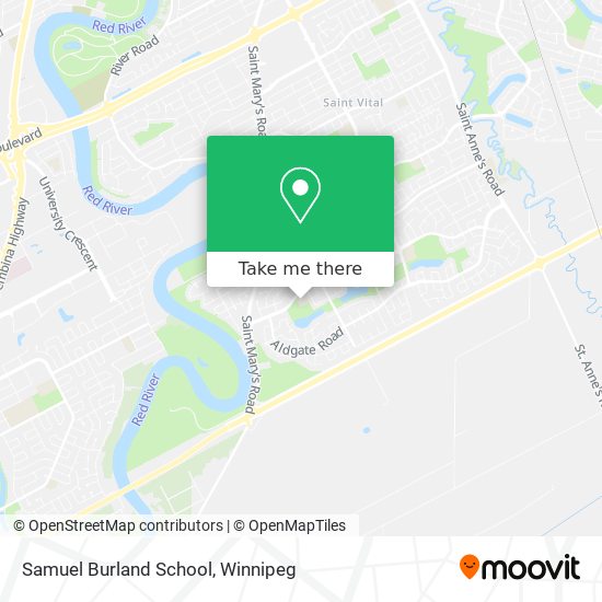 Samuel Burland School map