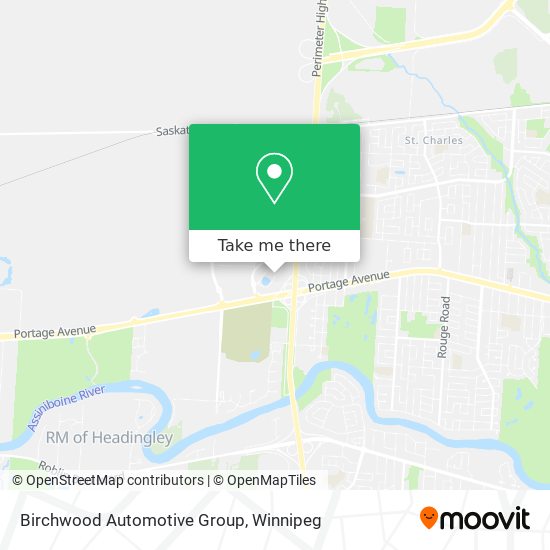 Birchwood Automotive Group map