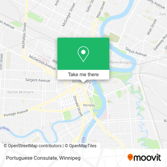 Portuguese Consulate map