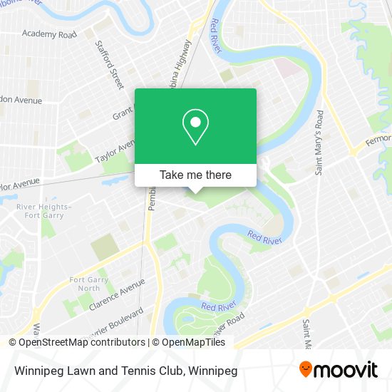 Winnipeg Lawn and Tennis Club plan
