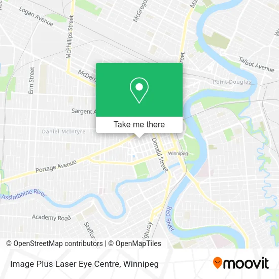 Image Plus Laser Eye Centre map