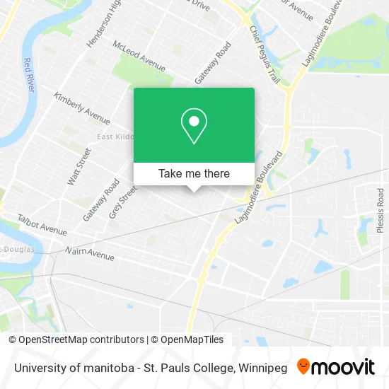 University of manitoba - St. Pauls College plan