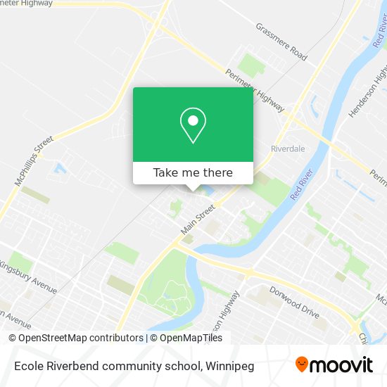 Ecole Riverbend community school plan