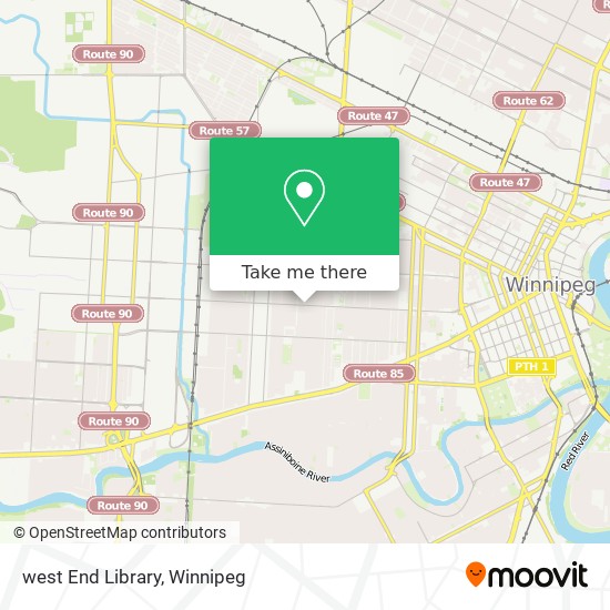 west End Library plan