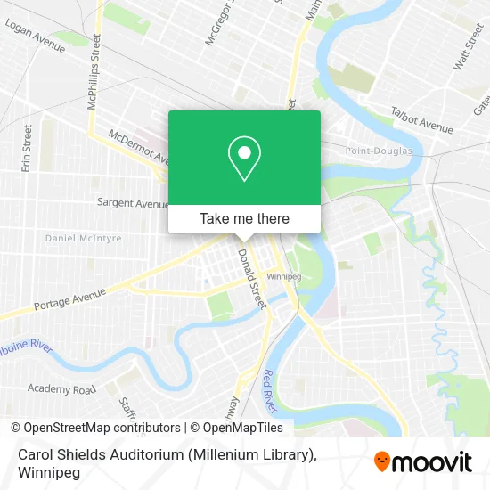 Carol Shields Auditorium (Millenium Library) map