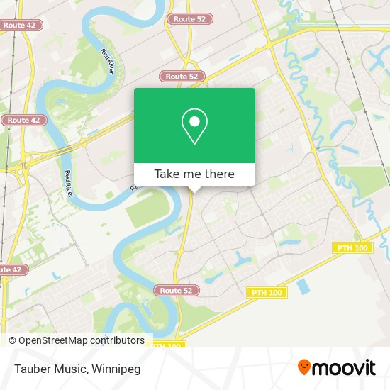 Tauber Music map
