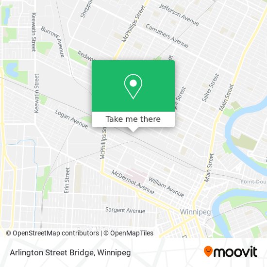 Arlington Street Bridge plan