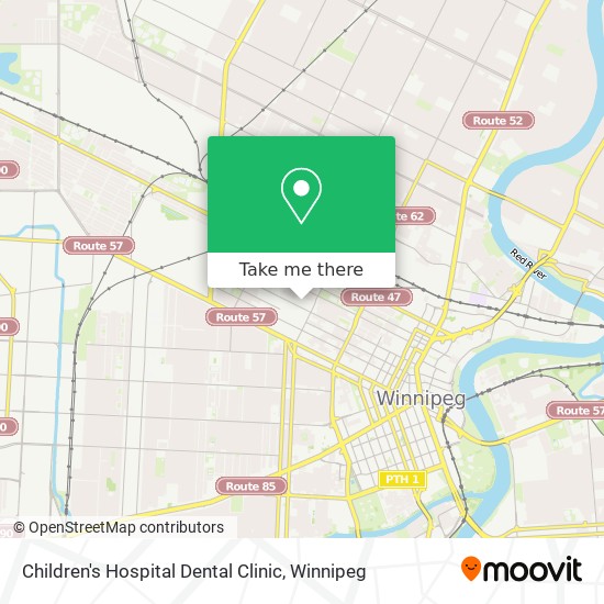 Children's Hospital Dental Clinic map