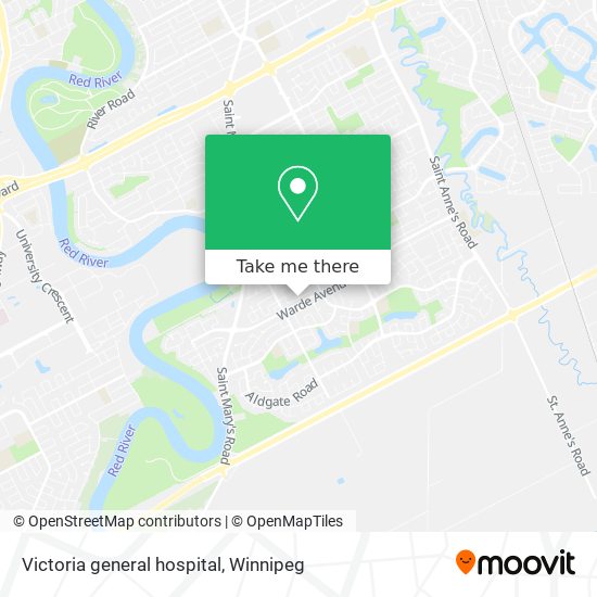Victoria general hospital map