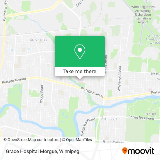 Grace Hospital Morgue plan