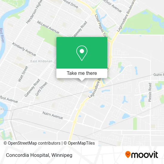Concordia Hospital map