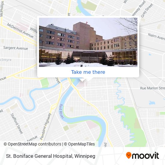 St. Boniface General Hospital plan