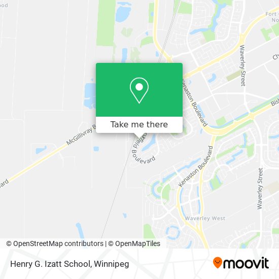 Henry G. Izatt School map