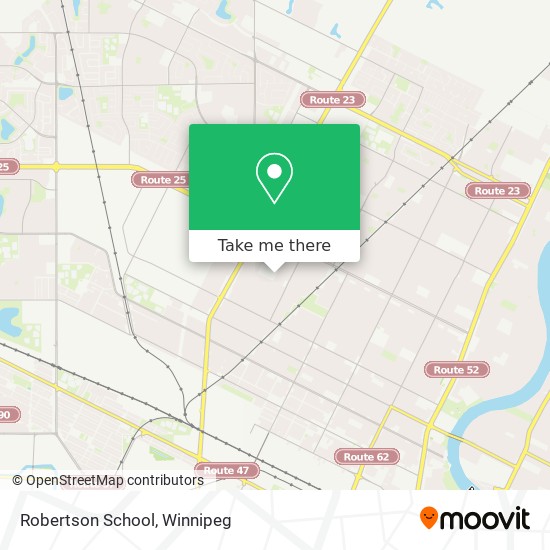 Robertson School map