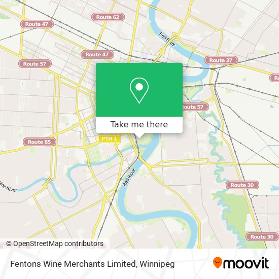 Fentons Wine Merchants Limited map