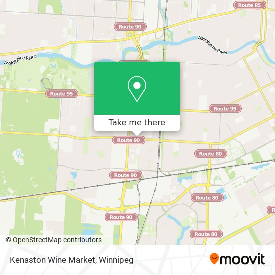 Kenaston Wine Market map