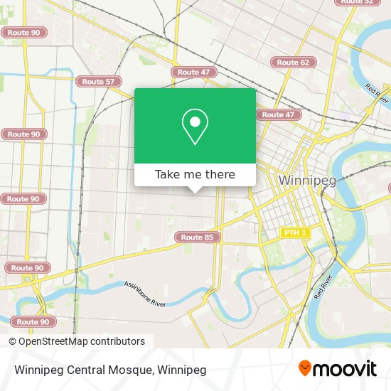 Winnipeg Central Mosque plan