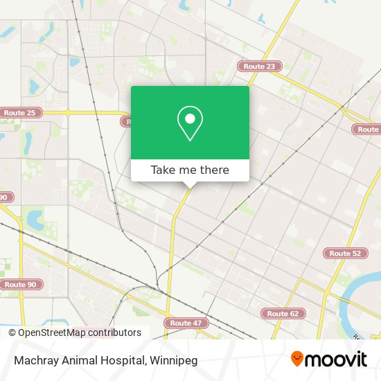 Machray Animal Hospital map