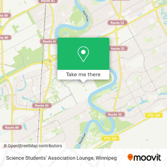 Science Students' Association Lounge map