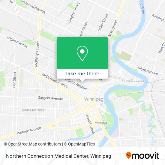 Northern Connection Medical Center map